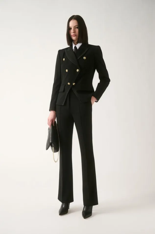 Luisa Spagnoli Pants Orazio 8211 Viscose Pants Black 8211 Women Luisa Spagnoli Pants Orazio 8211 Viscose Pants Black 8211 Women