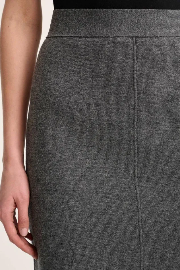 Luisa Spagnoli Skirts And Shorts Civitella 8211 Wool Skirt Grey Melange 8211 Women Luisa Spagnoli Skirts And Shorts Civitella 8211 Wool Skirt Grey Melange 8211 Women