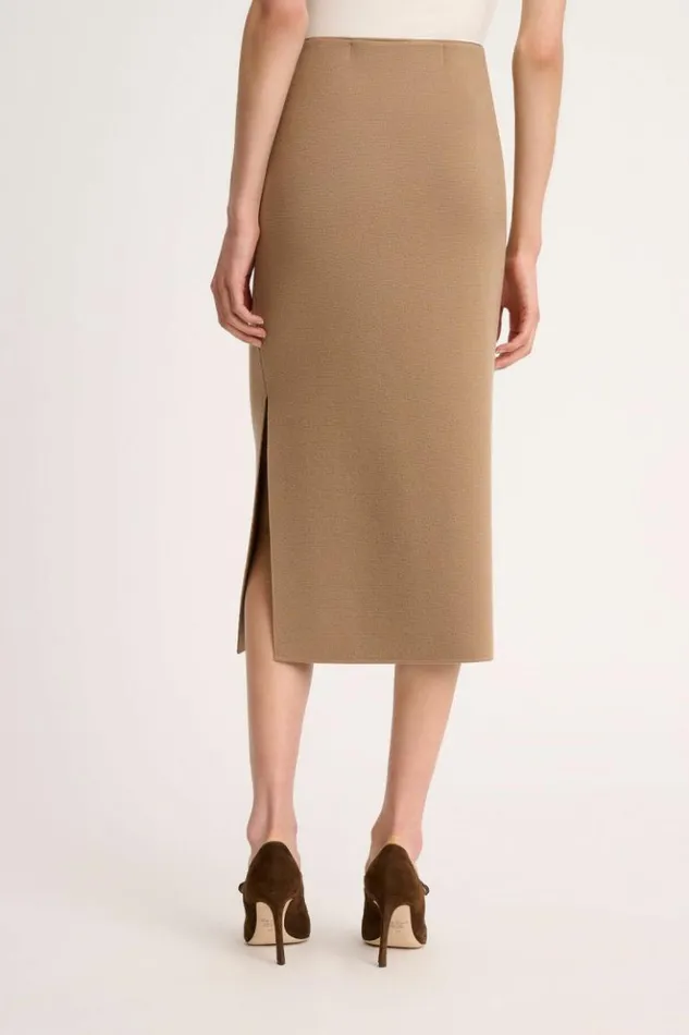 Luisa Spagnoli Skirts And Shorts Madis 8211 Blended Wool Skirt Camel 8211 Women Luisa Spagnoli Skirts And Shorts Madis 8211 Blended Wool Skirt Camel 8211 Women