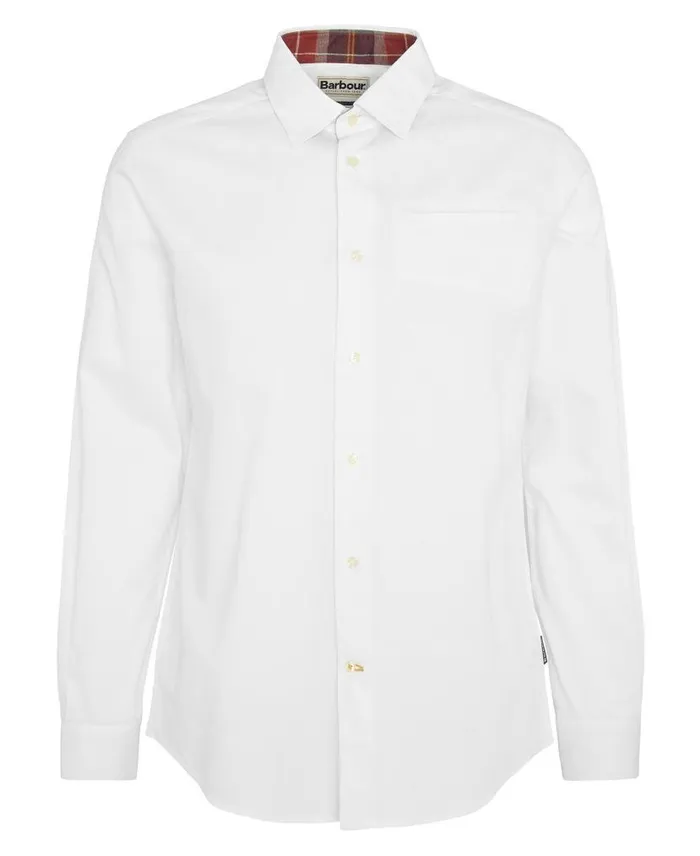 Lyle Tailored Shirt Classic White Men Barbour Shirts