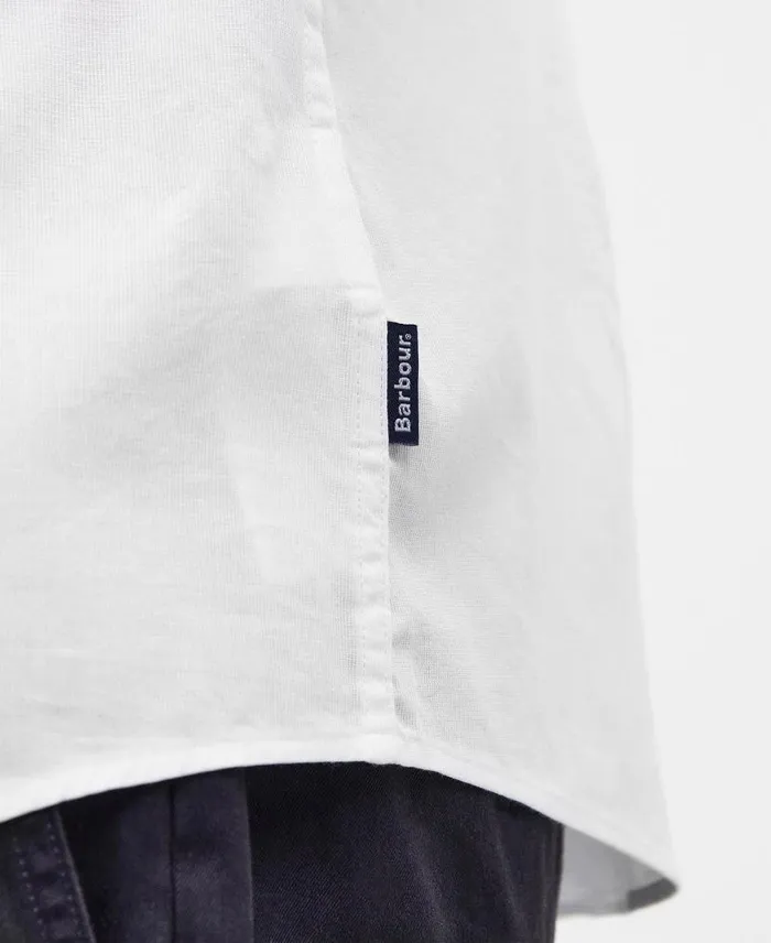 Lyle Tailored Shirt Classic White Men Barbour Shirts