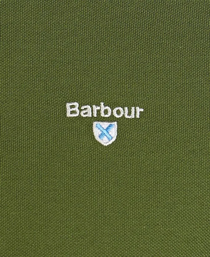 Lynton Polo Shirt Dusty Mint Men Barbour Polo Shirts