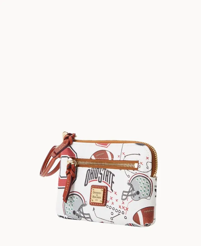 ManWoman Collegiate Ohio State University Zip Around Wristlet Ohio State Dooney and Bourke Wallets ManWoman Collegiate Ohio State University Zip Around Wristlet Ohio State Dooney and Bourke Wallets