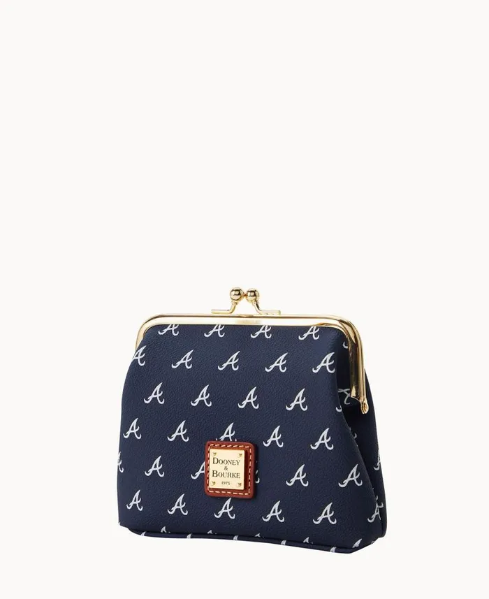 ManWoman MLB Braves Large Framed Purse Braves Dooney and Bourke Wallets ManWoman MLB Braves Large Framed Purse Braves Dooney and Bourke Wallets