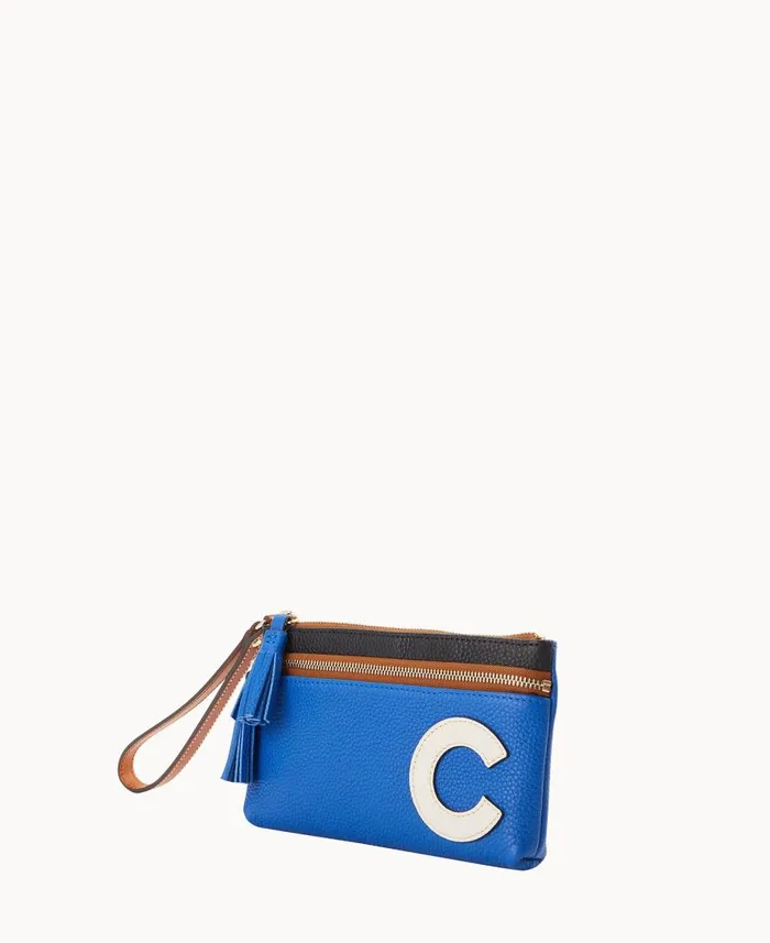 ManWoman MLB Cubs Double Zip Wristlet Cubs Dooney and Bourke Wallets ManWoman MLB Cubs Double Zip Wristlet Cubs Dooney and Bourke Wallets