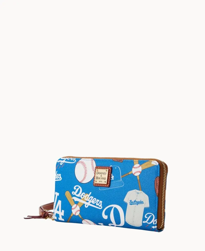 ManWoman MLB Dodgers Large Zip Around Wristlet Dodgers Dooney and Bourke Wallets ManWoman MLB Dodgers Large Zip Around Wristlet Dodgers Dooney and Bourke Wallets