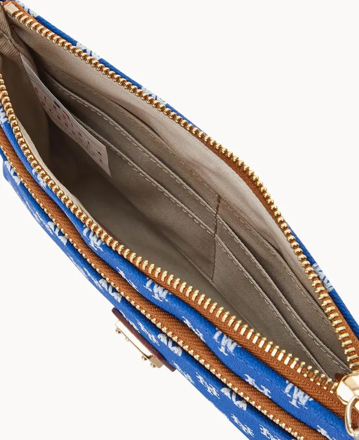 ManWoman MLB Mets Double Zip Wristlet New York Mets Dooney and Bourke Wallets ManWoman MLB Mets Double Zip Wristlet New York Mets Dooney and Bourke Wallets