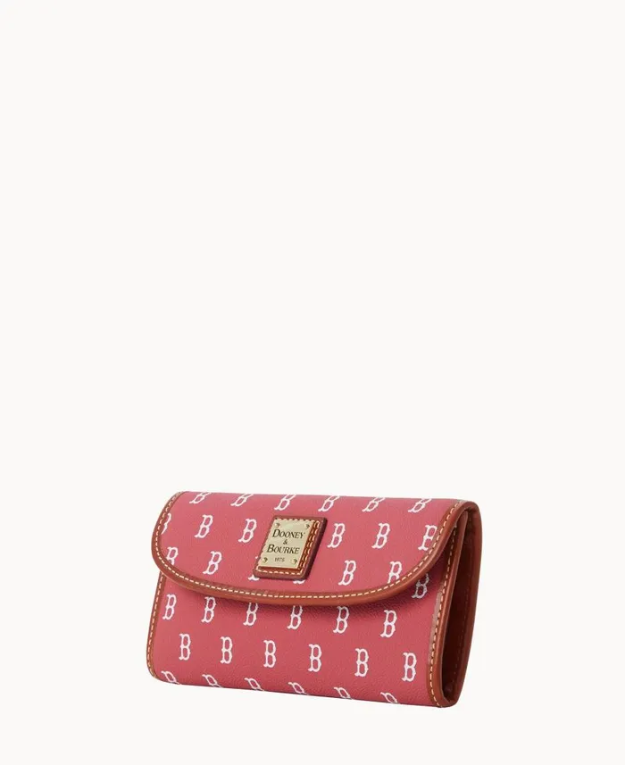 ManWoman MLB Red Sox Continental Clutch Red Sox Dooney and Bourke Wallets ManWoman MLB Red Sox Continental Clutch Red Sox Dooney and Bourke Wallets