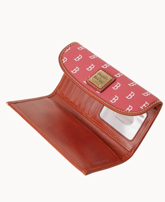 ManWoman MLB Red Sox Continental Clutch Red Sox Dooney and Bourke Wallets ManWoman MLB Red Sox Continental Clutch Red Sox Dooney and Bourke Wallets