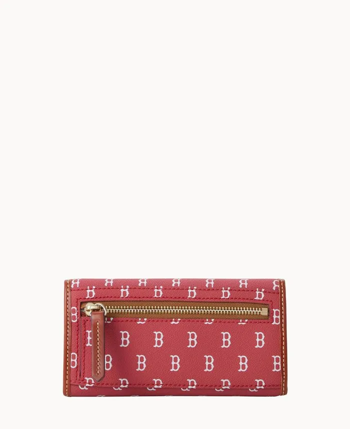 ManWoman MLB Red Sox Continental Clutch Red Sox Dooney and Bourke Wallets ManWoman MLB Red Sox Continental Clutch Red Sox Dooney and Bourke Wallets