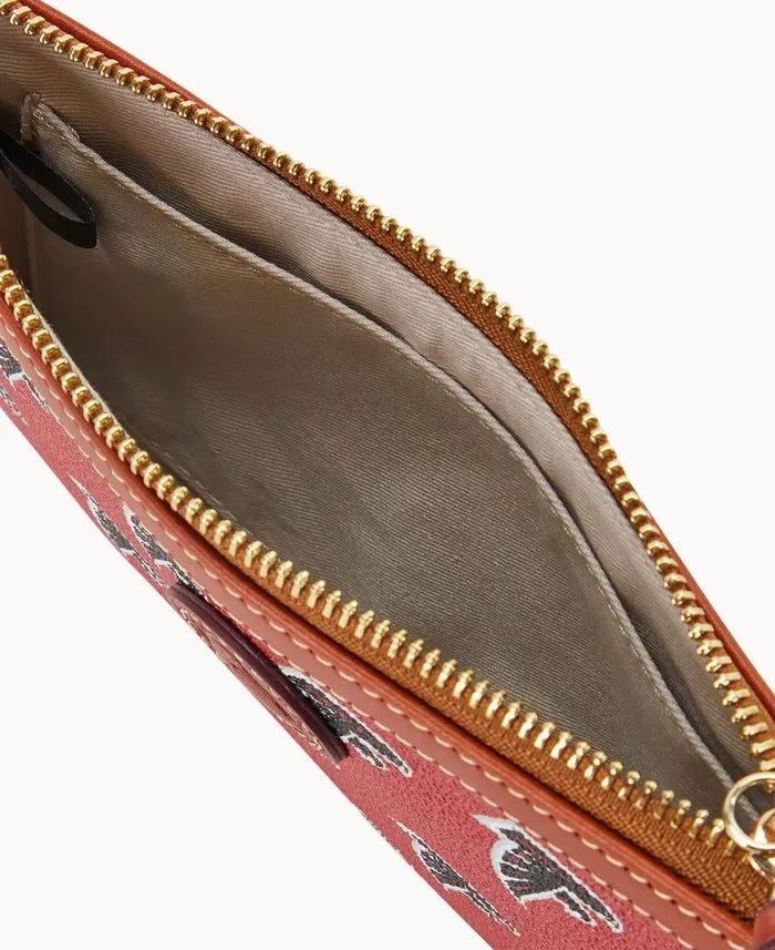 ManWoman NFL Falcons Large Slim Wristlet Falcons Dooney and Bourke Wallets ManWoman NFL Falcons Large Slim Wristlet Falcons Dooney and Bourke Wallets
