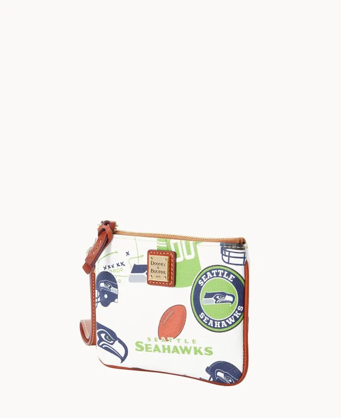 ManWoman NFL Seahawks Stadium Wristlet Seahawks Dooney and Bourke Wallets ManWoman NFL Seahawks Stadium Wristlet Seahawks Dooney and Bourke Wallets