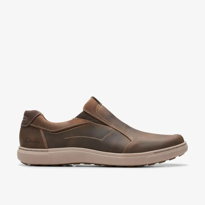 Mapstone Step Beeswax Leather Men Clarks Sneakers