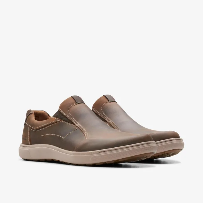 Mapstone Step Beeswax Leather Men Clarks Sneakers
