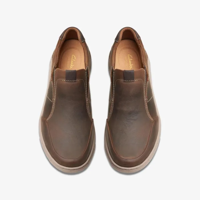 Mapstone Step Beeswax Leather Men Clarks Sneakers
