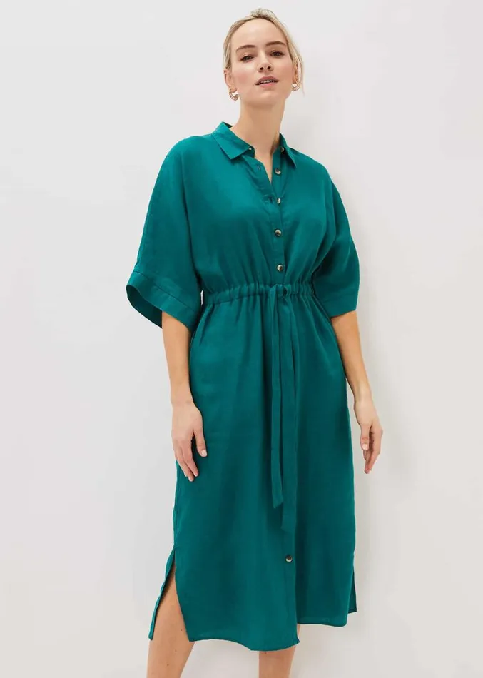 Marlene Tie Shirt Dress Jade Women Phase Eight Dresses