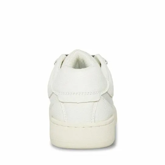 Men039s JAYME WHITE LEATHER White Leather Steve Madden Sneakers Men039s JAYME WHITE LEATHER White Leather Steve Madden Sneakers