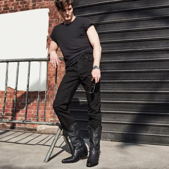 Men039sKids039 REYY BLACK LEATHER Black Leather Steve Madden Boots Men039sKids039 REYY BLACK LEATHER Black Leather Steve Madden Boots