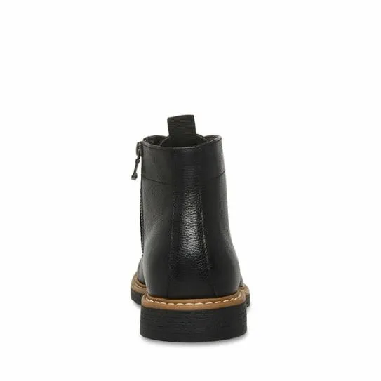 Men039s MITCHELL BLACK LEATHER Black Leather Steve Madden Boots Men039s MITCHELL BLACK LEATHER Black Leather Steve Madden Boots