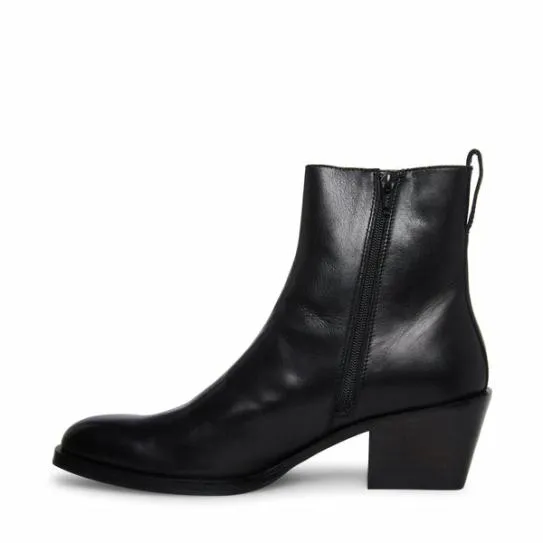 Men039s RICHIE BLACK LEATHER Black Leather Steve Madden Boots Men039s RICHIE BLACK LEATHER Black Leather Steve Madden Boots