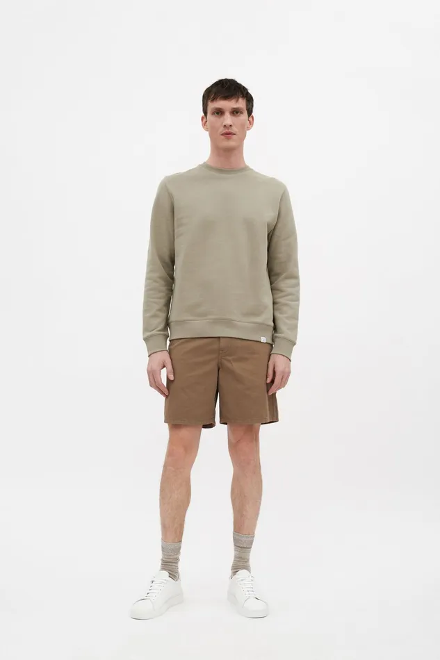 Men Aros Regular Light Shorts Sediment Green Norse Projects Shorts