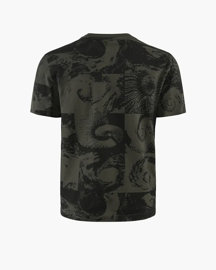 Men Ask ShortSleeve Tee Hurricane Rosin Green Klttermusen TShirts