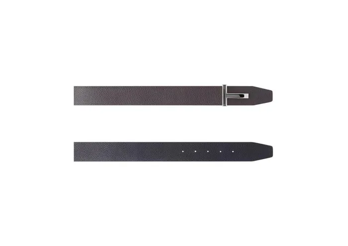 Men Belts Tom Ford T Icon Reversible Leather Belt Brown Black Men Belts Tom Ford T Icon Reversible Leather Belt Brown Black