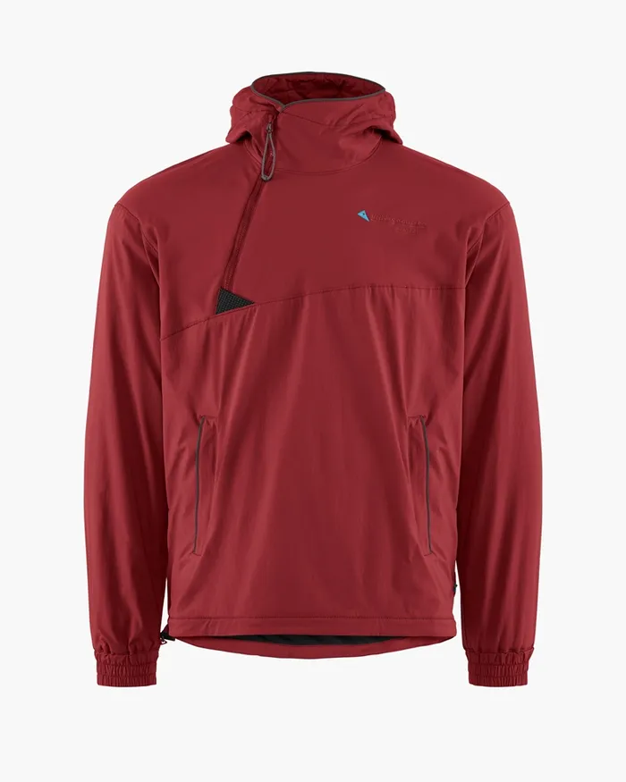Men Bestla WindProtecting Anorak Burnt Russet Klttermusen Wind Resistant Jackets