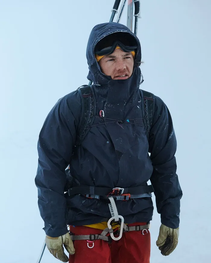 Men Brage 20 Waterproof Shell Jacket Raven Klttermusen Waterproof Jackets