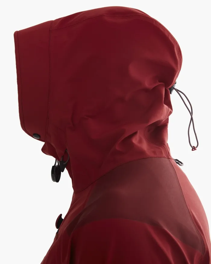Men Brede 20 Waterproof Expedition Jacket Burnt Russet Klttermusen Waterproof Jackets