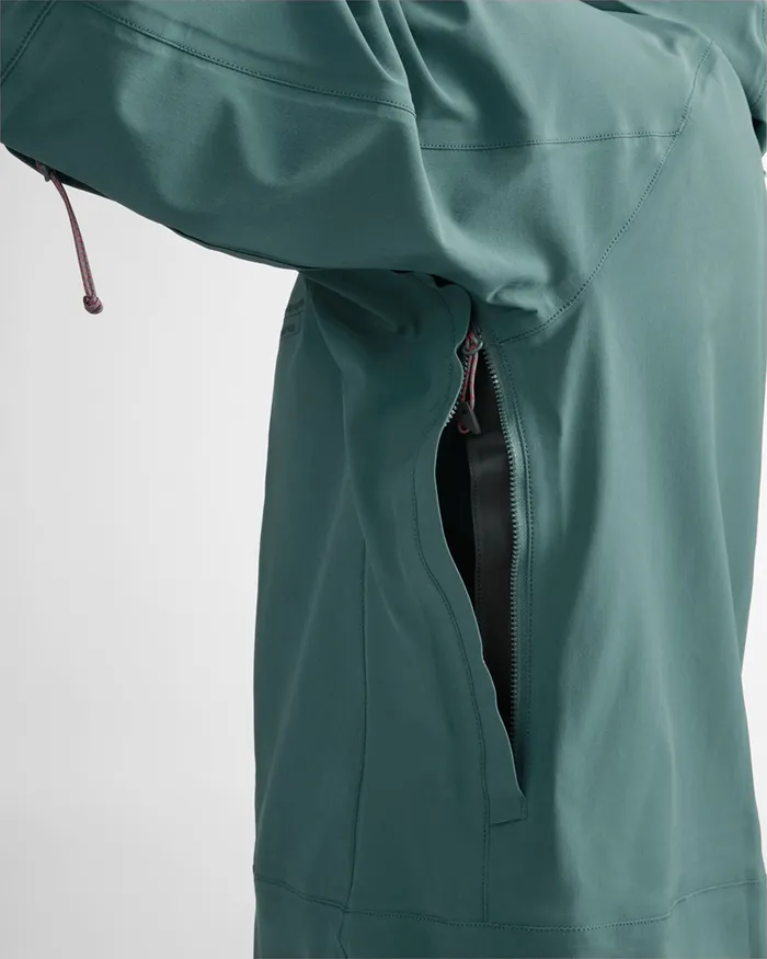 Men Draupner Waterproof Cutan Jacket Dark Deep Sea Klttermusen Waterproof Jackets