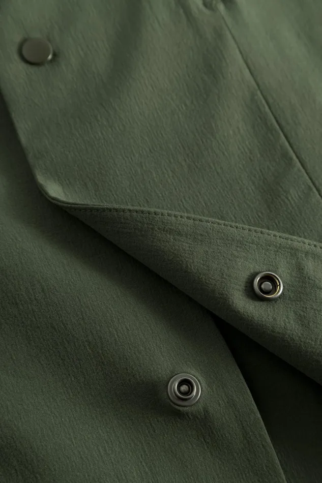 Men Emil Travel Light Spruce Green Norse Projects Overshirts