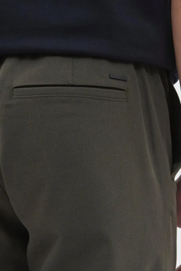 Men Ezra Cotton Wool Trouser Beech Green Norse Projects Trousers