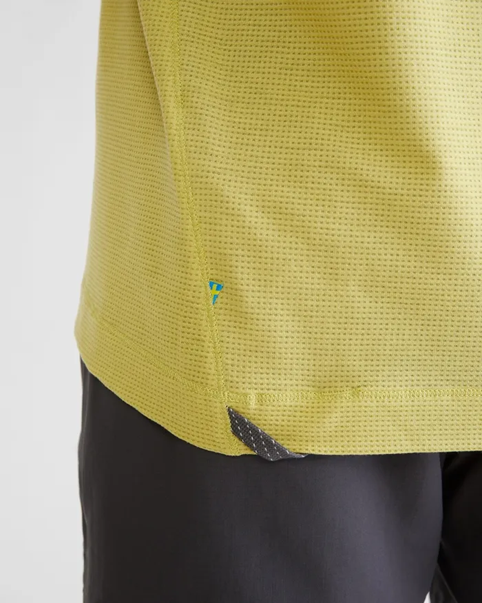 Men Groa Technical Long Sleeve Tee Beryl Green Klttermusen TShirts