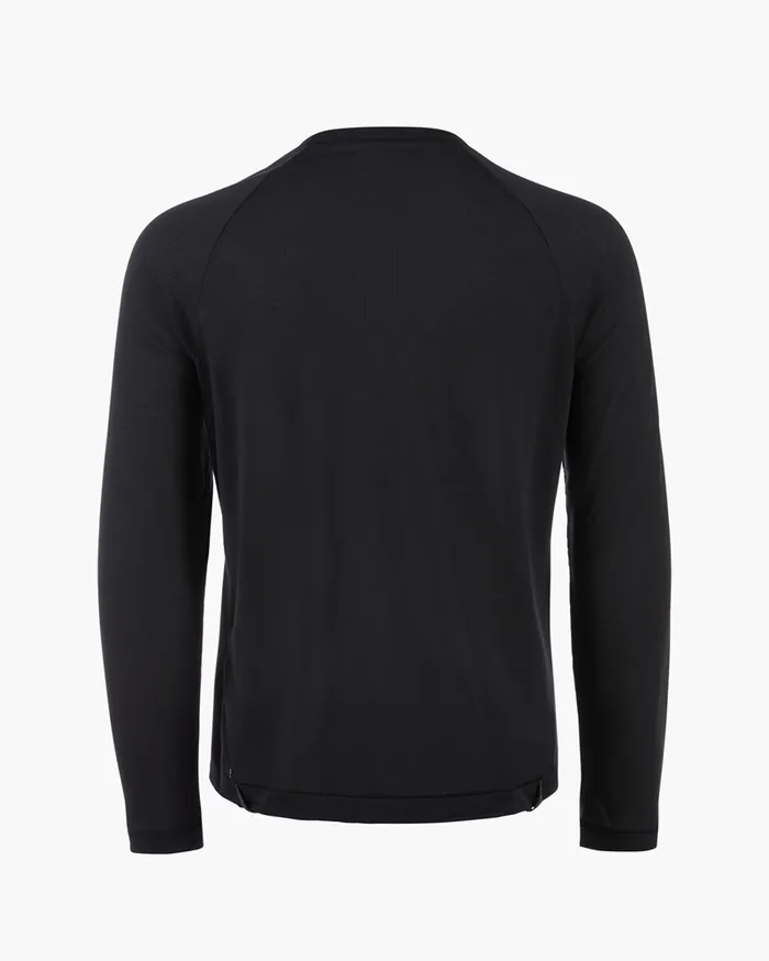 Men Groa Technical Long Sleeve Tee Raven Klttermusen TShirts
