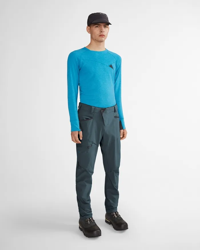 Men Hermod Pants Off The Mountain Midnight Blue Klttermusen Pants