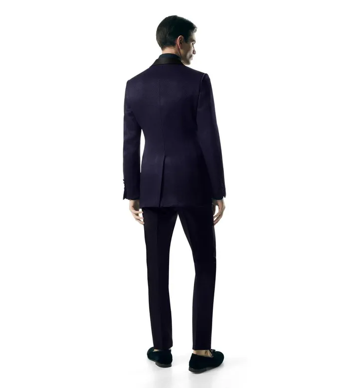 Men Jackets Tom Ford Honeycomb Viscose Atticus Cocktail Jacket Men Jackets Tom Ford Honeycomb Viscose Atticus Cocktail Jacket