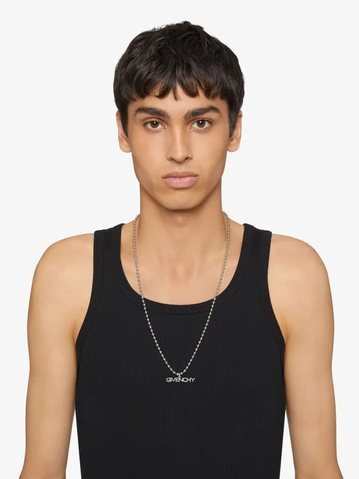 Men Jewelry Givenchy GIVENCHY Necklace In Metal Silvery Men Jewelry Givenchy GIVENCHY Necklace In Metal Silvery