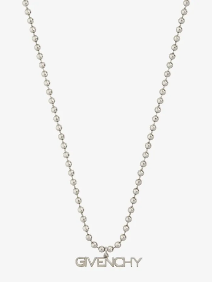 Men Jewelry Givenchy GIVENCHY Necklace In Metal Silvery Men Jewelry Givenchy GIVENCHY Necklace In Metal Silvery