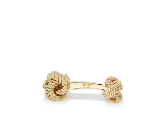 Men Jewelry Tom Ford Knot Cufflinks Gold