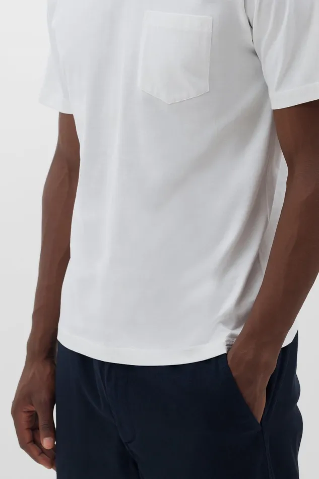 Men Johannes Standard Pocket SS White Norse Projects TShirts