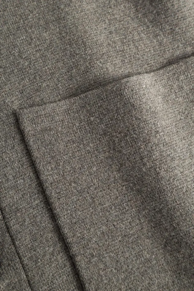 Men Kian Merino Cotton Milano Polo Warm Grey Norse Projects Knitwear