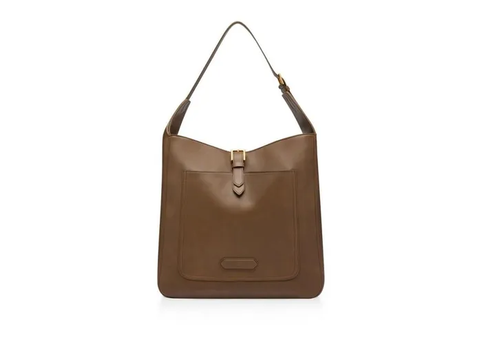 Men Luggage Tom Ford Natural Soft Leather Tote Bag