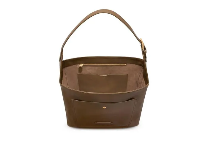 Men Luggage Tom Ford Natural Soft Leather Tote Bag Men Luggage Tom Ford Natural Soft Leather Tote Bag