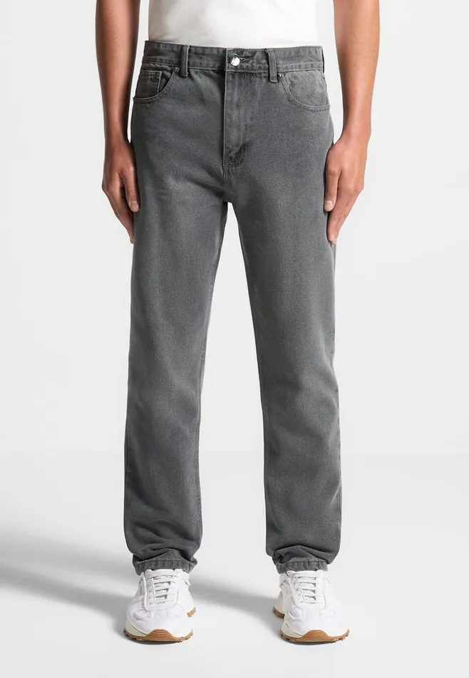 Men Manire De Voir Regular Fit Jeans Washed Grey