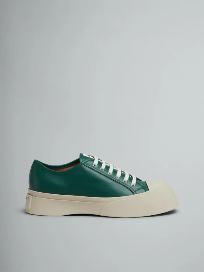 Men Marni Pablo Sneakers Green Nappa Leather Pablo Sneaker