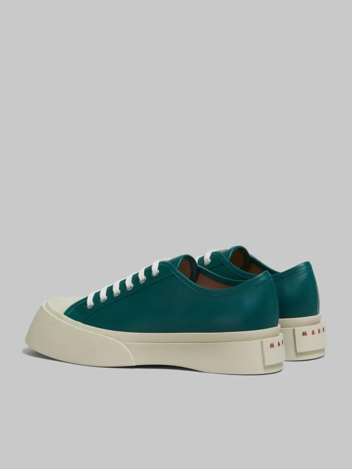 Men Marni Pablo Sneakers Green Nappa Leather Pablo Sneaker