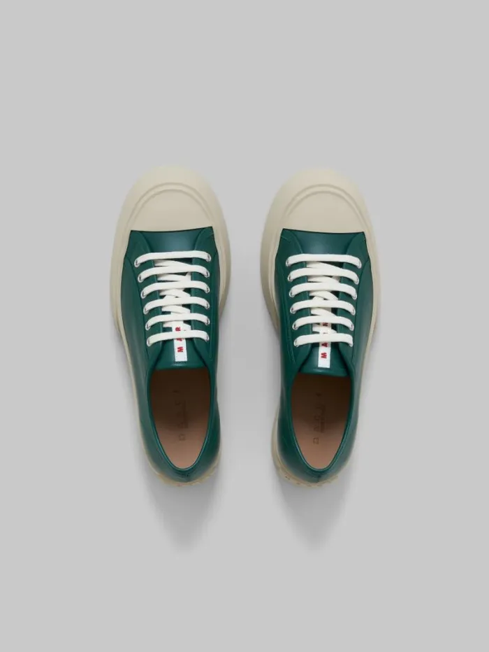 Men Marni Pablo Sneakers Green Nappa Leather Pablo Sneaker