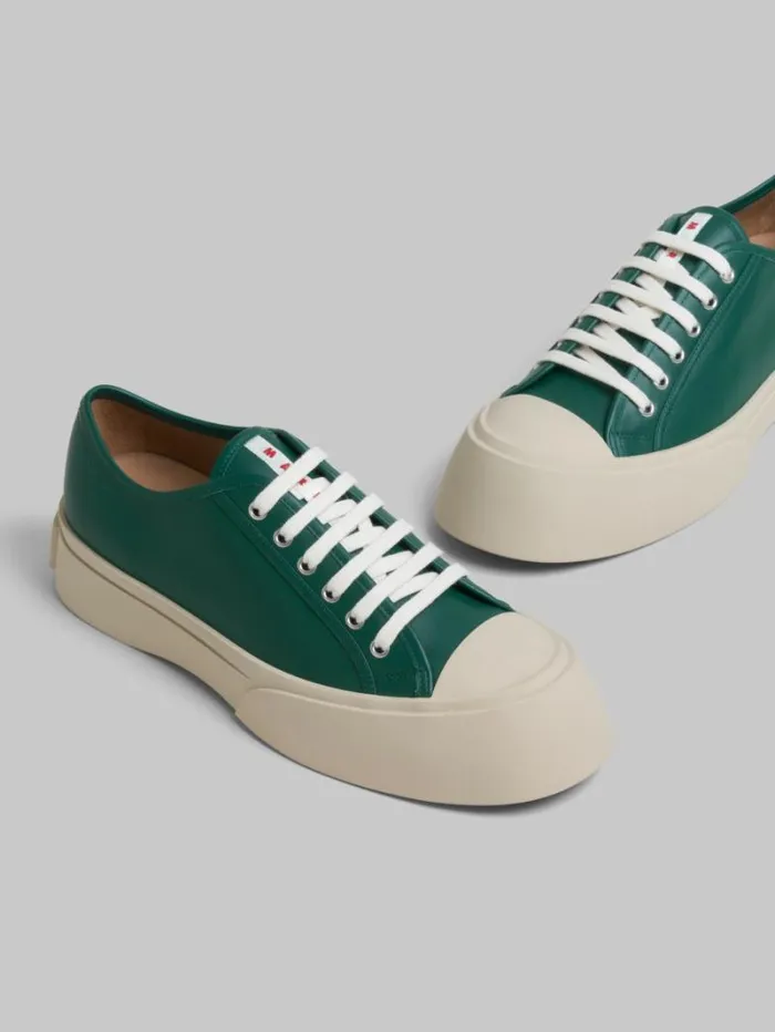 Men Marni Pablo Sneakers Green Nappa Leather Pablo Sneaker