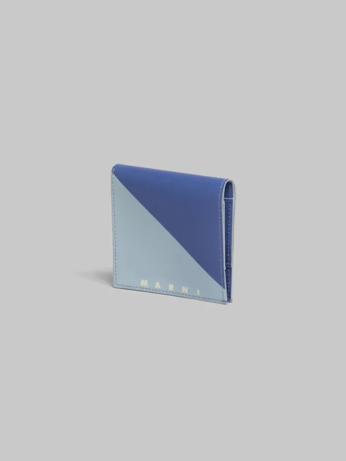 Men Marni Wallets and Small Leather Goods White And Black Tribeca Bifold Wallet